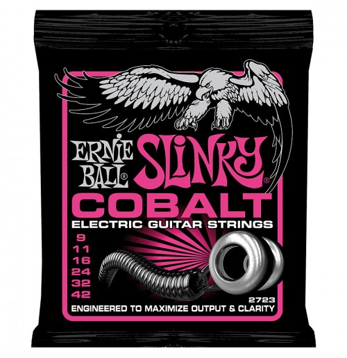ERNIE BALL 2723 9-42 COBALT SLINKY strune za električno kitaro